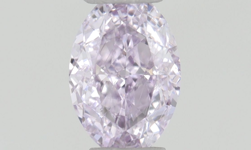 0.23 carat Fancy Pinkish Purple-SI2 Natūralus Oval Deimantas (1)