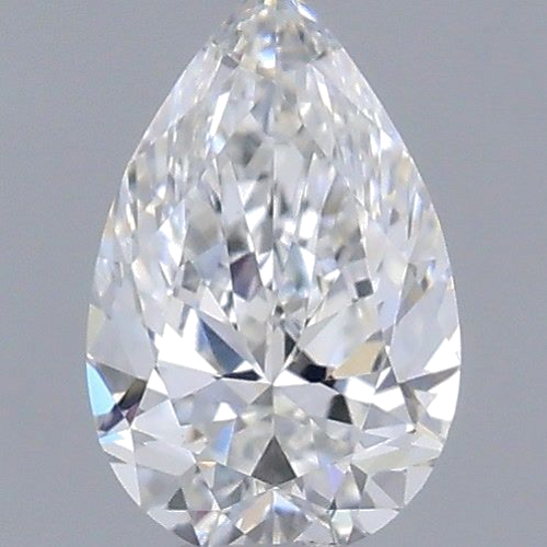 0.32 carat E-VVS1 Natūralus Pear Deimantas (1)