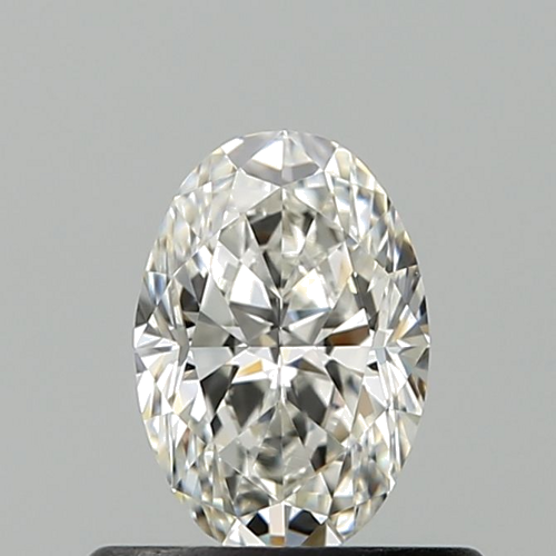 0.51 carat G-VVS2 Natūralus Oval Deimantas (1)