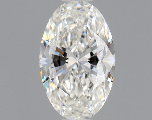 0.51 carat F-VVS2 Natūralus Oval Deimantas (1)