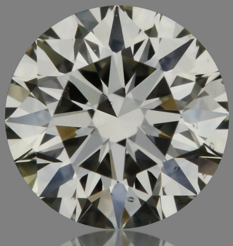 0.53 carat K-VS2 Excellent cut Natūralus Round Deimantas (1)