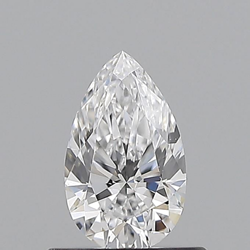 0.55 carat D-VS2 Natūralus Pear Deimantas (1)