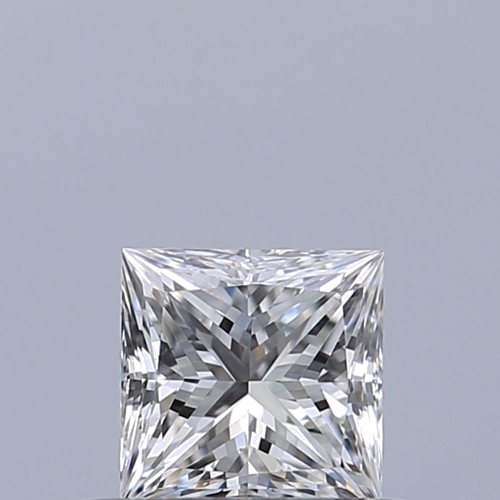0.4 carat E-VVS2 Natūralus Princess Deimantas (1)
