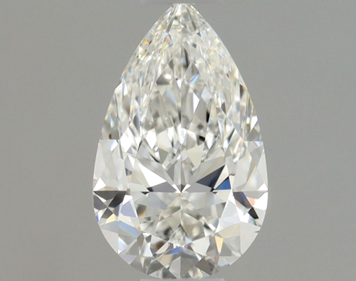 0.5 carat G-IF Natūralus Pear Deimantas (1)