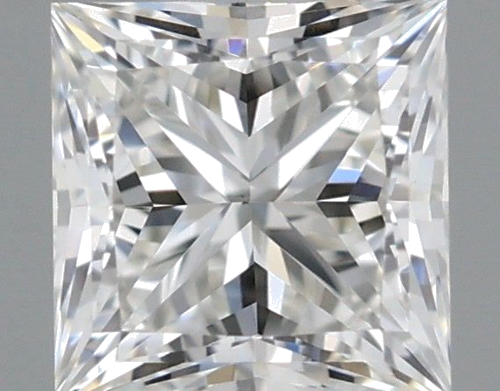 0.41 carat I-VS1 Natūralus Princess Deimantas (1)