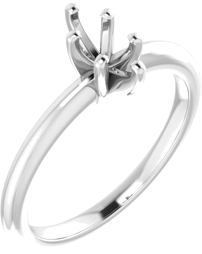 Sužadėtuvių Žiedas „Solitaire“ 585 Baltojo Aukso Marquise 7mm x 3.5mm (1)