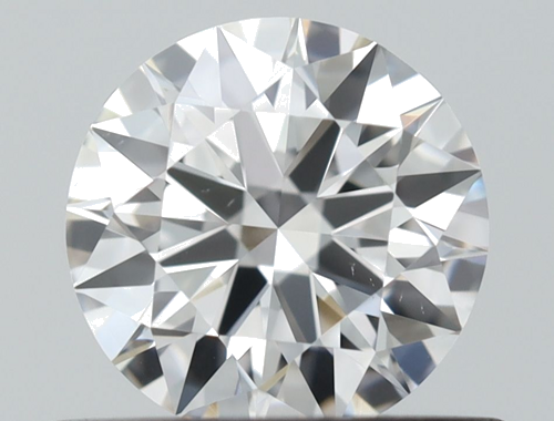 0.5 carat F-VS2 Excellent cut Natūralus Round Deimantas (1)