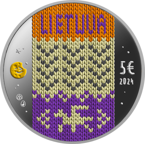 2024 Lithuania Twelve brothers 5 euro coin (2)