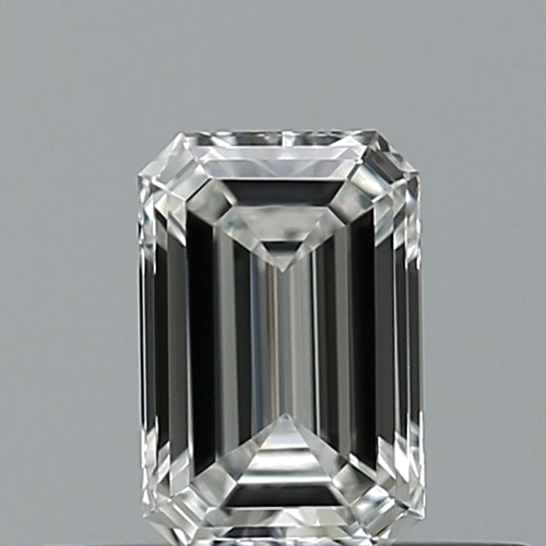 0.35 carat F-VVS2 Natūralus Emerald Deimantas (1)