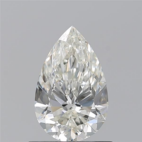 0.8 carat I-VVS2 Natūralus Pear Deimantas (1)