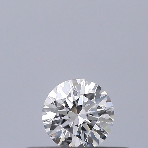 0.19 carat F-VVS2 Excellent cut Natūralus Round Deimantas (1)