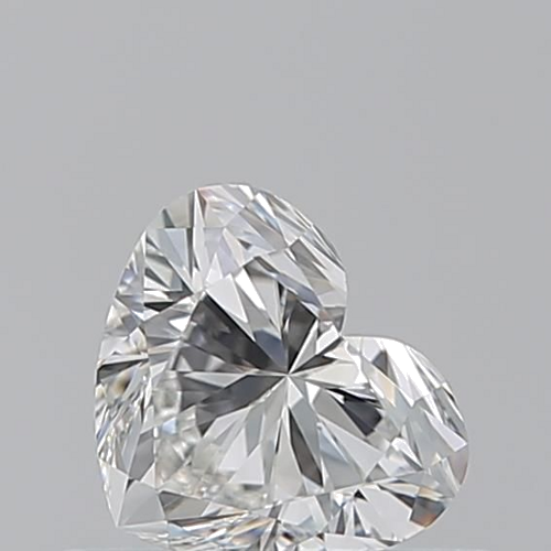 0.5 carat G-VVS2 Natūralus Heart Deimantas (1)