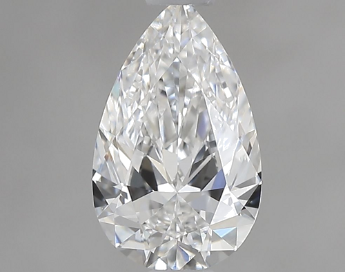 0.5 carat G-VVS2 Natūralus Pear Deimantas (1)