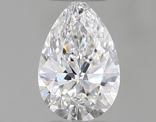 0.26 carat E-VVS1 Natūralus Pear Deimantas (1)
