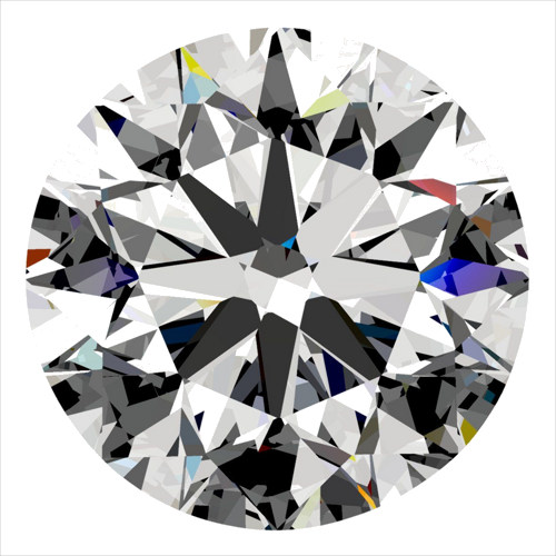0.3 carat F-VVS1 Very Good cut Natūralus Round Deimantas (1)