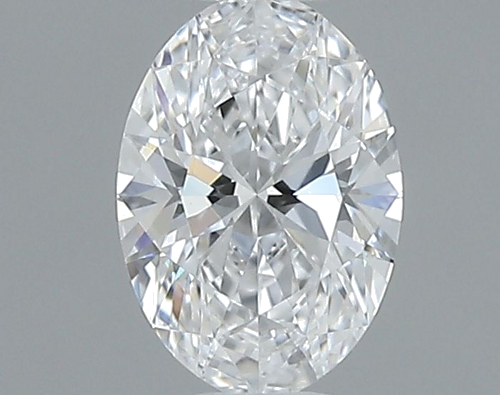 0.32 carat D-VS1 Natūralus Oval Deimantas (1)