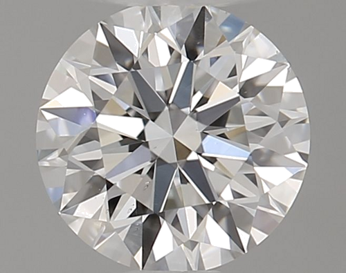 0.58 carat F-VS2 Excellent cut Natūralus Round Deimantas (1)