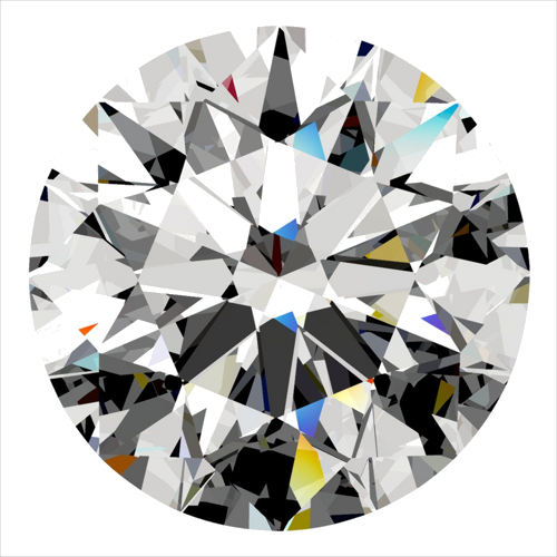 0.3 carat G-VVS1 Very Good cut Natūralus Round Deimantas (1)