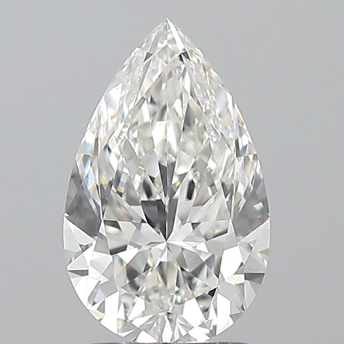 1.71 carat G-VVS1 Natūralus Pear Deimantas (1)