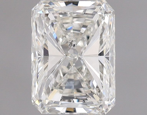 0.7 carat H-SI1 Natūralus Radiant Deimantas (1)