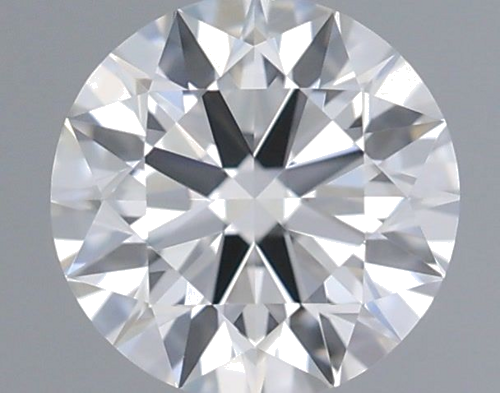 0.59 carat F-VVS1 Excellent cut Natūralus Round Deimantas (1)