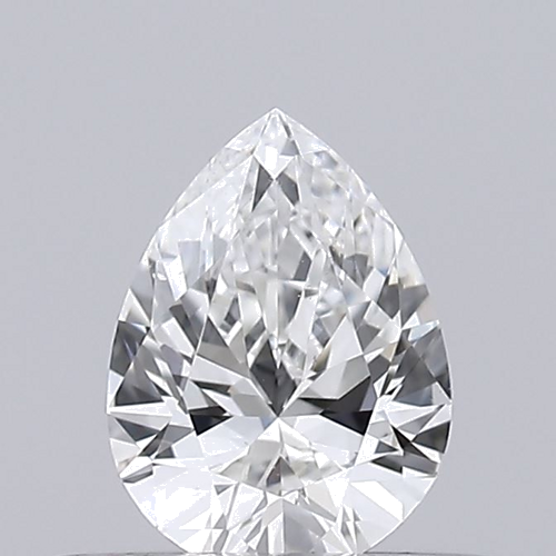 0.3 carat F-VS2 Natūralus Pear Deimantas (1)