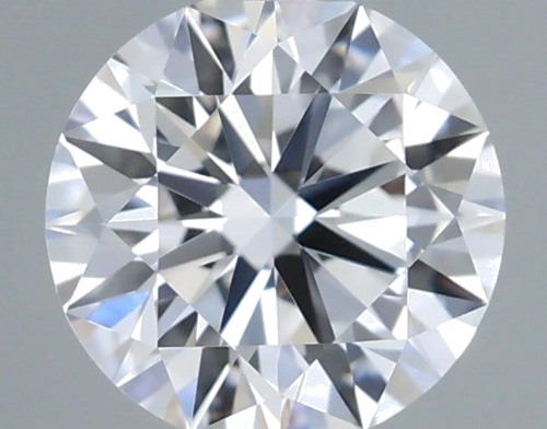 0.37 carat D-VVS2 Excellent cut Natūralus Round Deimantas (1)