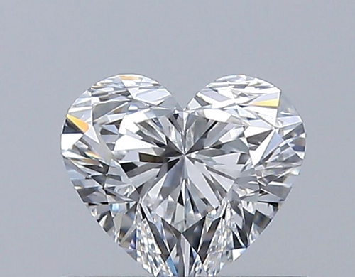 0.5 carat E-VS1 Natūralus Heart Deimantas (1)