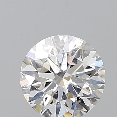 0.5 carat E-SI2 Excellent cut Natūralus Round Deimantas (1)