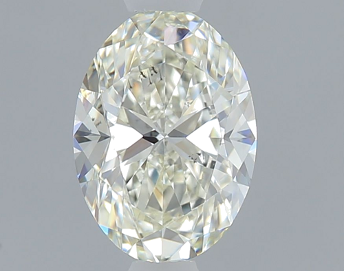 0.6 carat J-SI1 Natūralus Oval Deimantas (1)