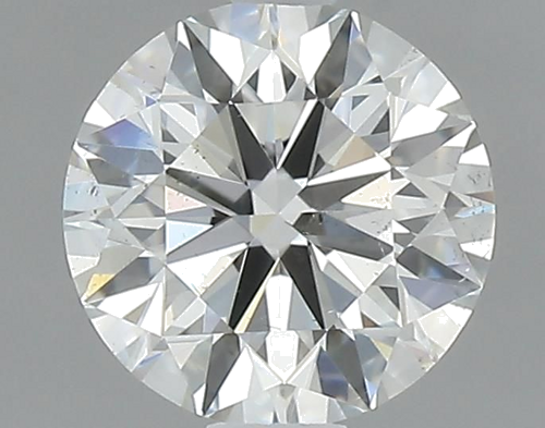 0.53 carat J-SI1 Excellent cut Natūralus Round Deimantas (1)