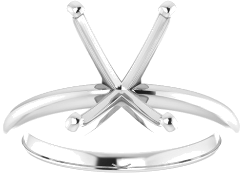 Sužadėtuvių Žiedas „Solitaire“ 925 Sidabro Emerald 10mm x 8mm (3)