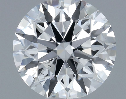0.5 carat E-SI1 Excellent cut Natūralus Round Deimantas (1)