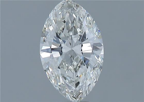 0.68 carat I-VVS2 Natūralus Marquise Deimantas (1)