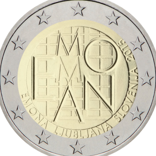 2015 Slovenia Emona 2 euro coin (2)