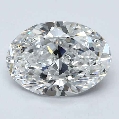 3.01 carat D-SI1 Natūralus Oval Deimantas (1)