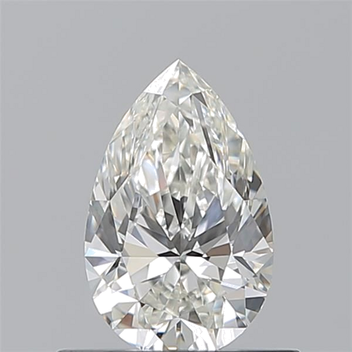 0.58 carat H-VVS2 Natūralus Pear Deimantas (1)