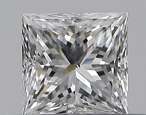 0.31 carat F-SI1 Natūralus Princess Deimantas (1)