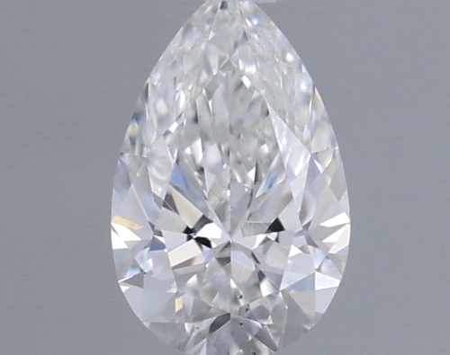 0.18 carat F-SI1 Natūralus Pear Deimantas (1)