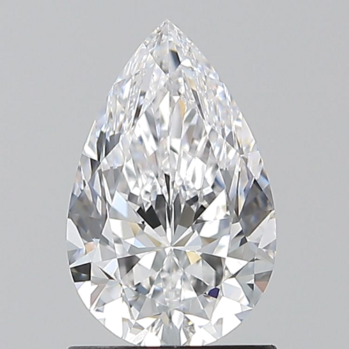1.2 carat D-VVS1 Natūralus Pear Deimantas (1)