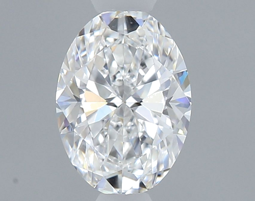 0.5 carat D-VVS2 Natūralus Oval Deimantas (1)