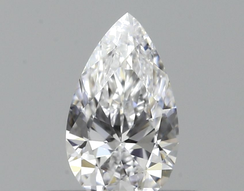 0.3 carat D-VVS1 Natūralus Pear Deimantas (1)