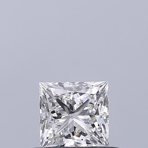 0.42 carat E-VVS1 Natūralus Princess Deimantas (1)