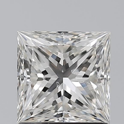1.29 carat J-SI1 Natūralus Princess Deimantas (1)