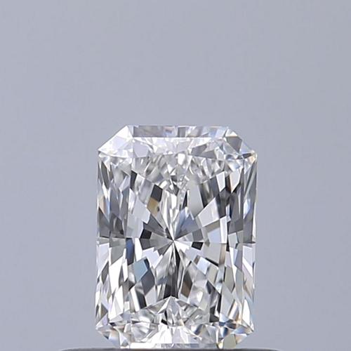 0.42 carat D-VVS2 Natūralus Radiant Deimantas (1)