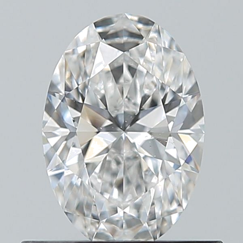 0.6 carat E-VS2 Natūralus Oval Deimantas (1)