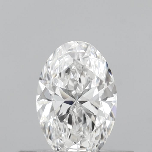 0.45 carat D-VVS1 Natūralus Oval Deimantas (1)