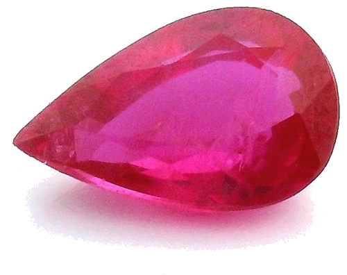 0.52 carat RED Pear Rubinas (1)