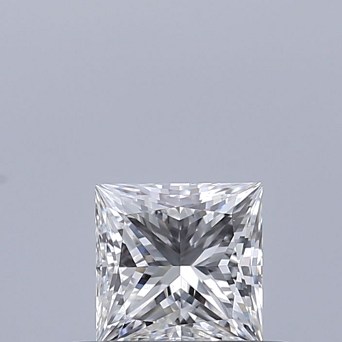 0.36 carat E-VVS2 Natūralus Princess Deimantas (1)