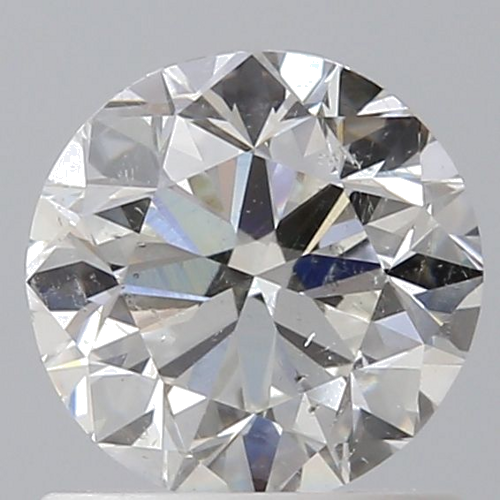 0.91 carat G-SI2 Very Good cut Natūralus Round Deimantas (1)